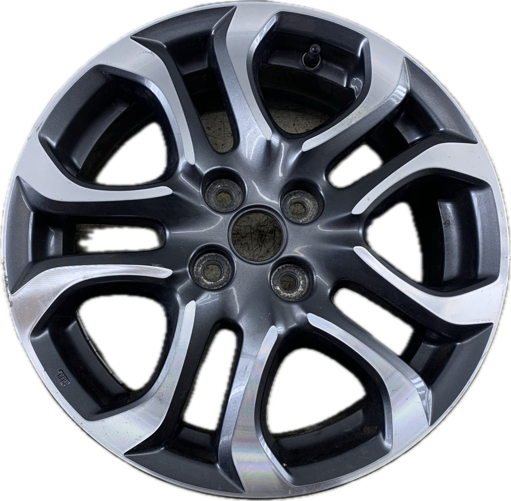 1x Alufelge 16 Zoll 5.5" 4x100 40ET Glanz 9965405560 Mazda 2 Dj Rim Wheel FEL6042762447om