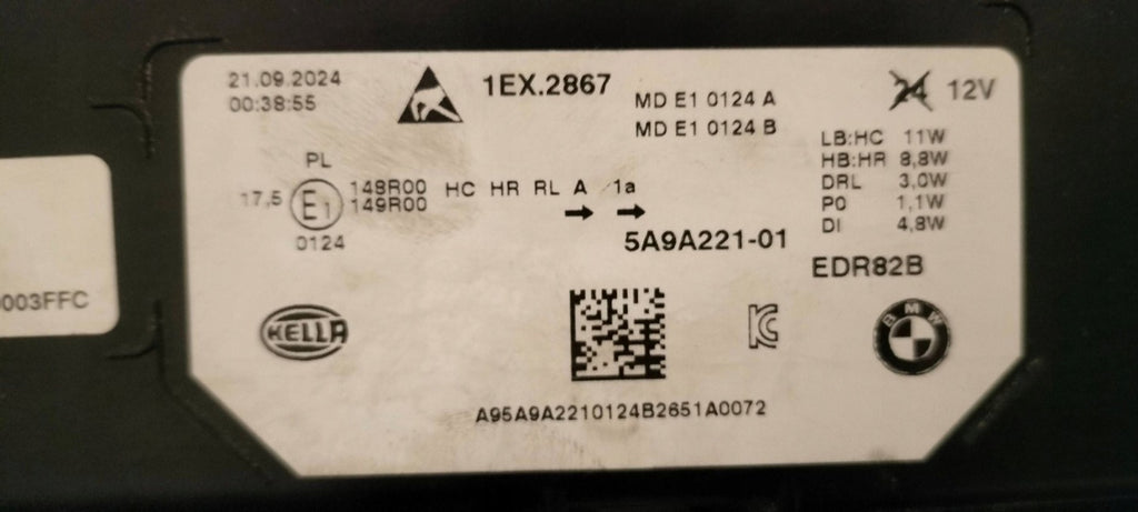 Frontscheinwerfer BMW X1 5A9A222-01 Ein Satz Scheinwerfer Headlight SCH7818782341zc