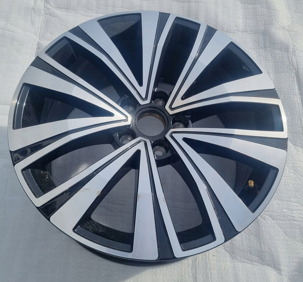 1x Alufelge 18 Zoll 8.0" 5x112 40ET Glanz Schwarz 3G8601025F VW Arteon Rim Wheel FEL8021968272wi