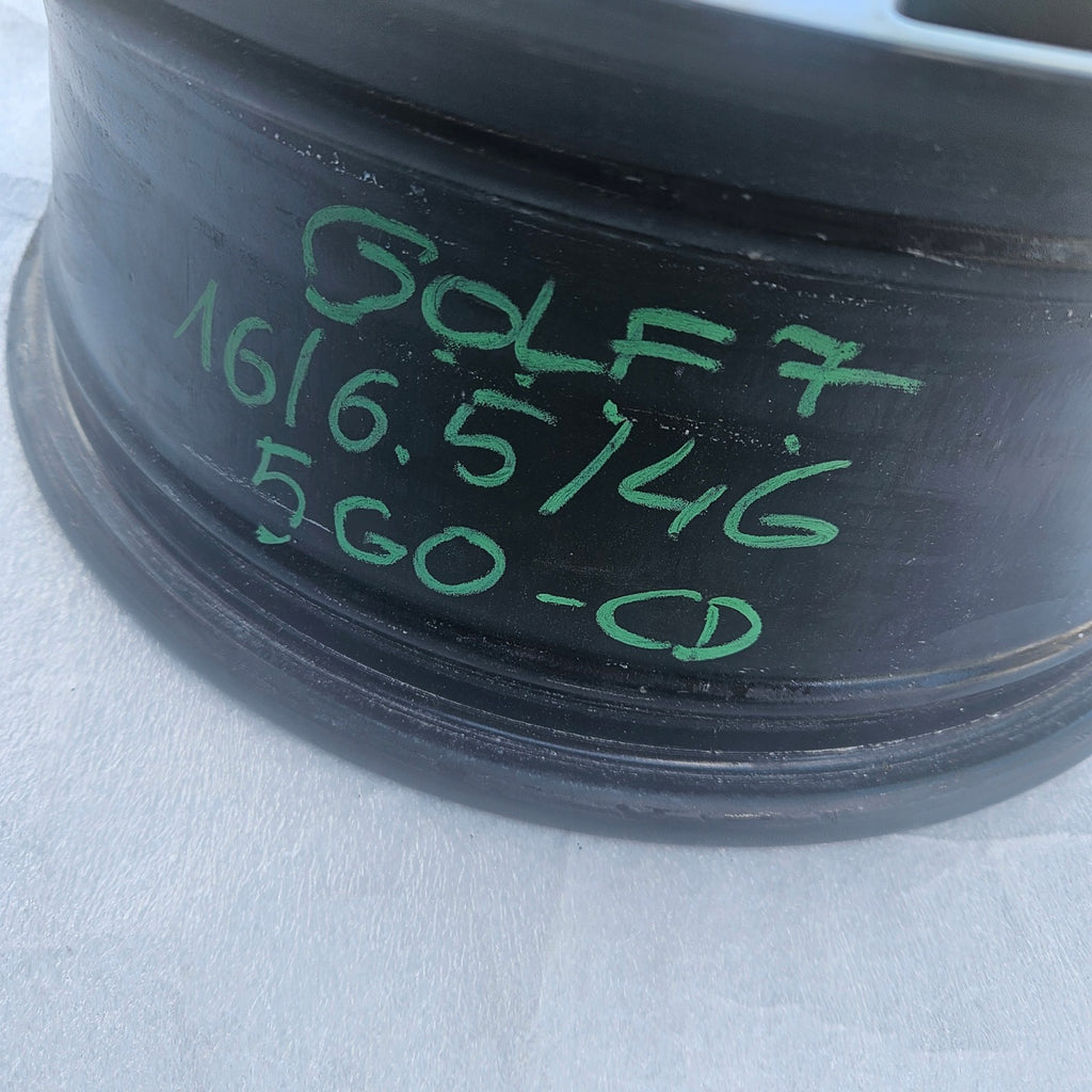 1x Alufelge 16 Zoll 6.5" 5x112 46ET 5G0601025CD VW Golf Vii Rim Wheel FEL6657352813lp
