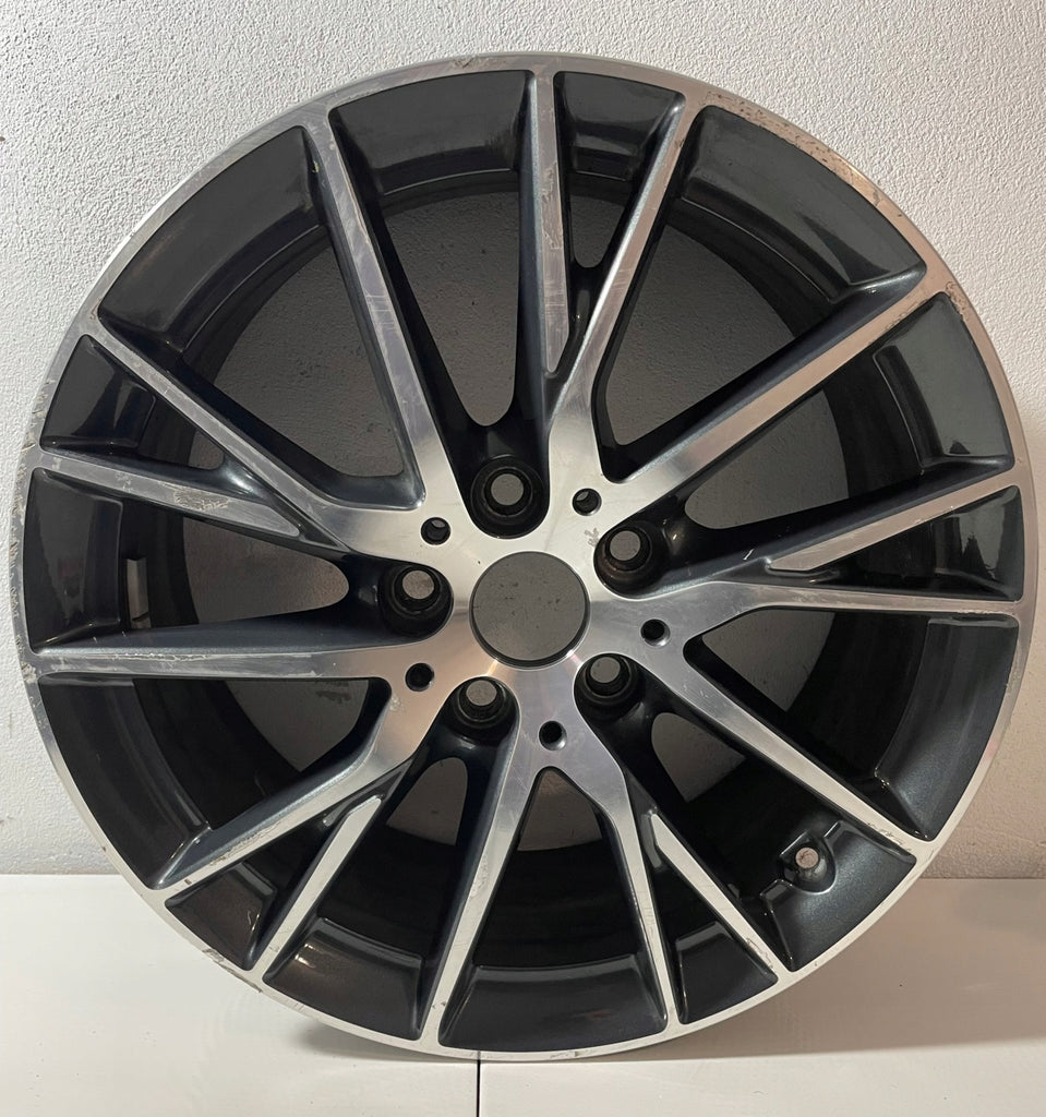 1x Alufelge 17 Zoll 7.0" 5x112 47ET Glanz Grau 7849122 BMW 1 F40 Mg Rim Wheel FEL1556646684hp