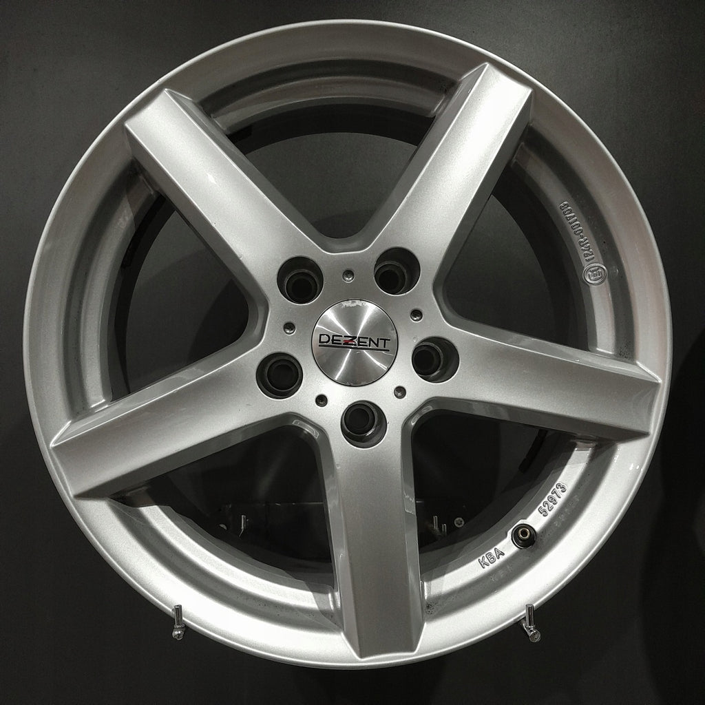 4x Alufelge 16 Zoll 6.5" 5x112 43ET KBA52973 Skoda Octavia Ii Rim Wheel FEL3251675409iz