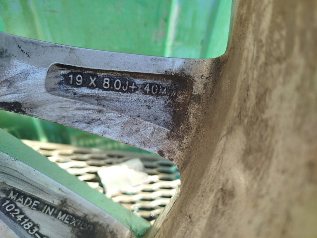 1x Alufelge 19 Zoll 8.0" 5x120 40ET 1024183018 Tesla X Rim Wheel FEL2662020765gv