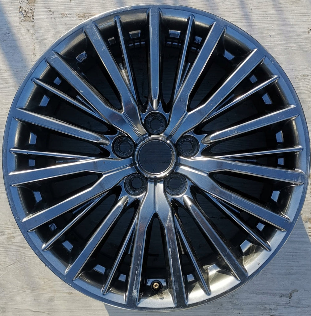 1x Alufelge 18 Zoll 7.0" 5x114.3 38ET Glanz Schwarz Mitsubishi I Rim Wheel FEL9373856760jl