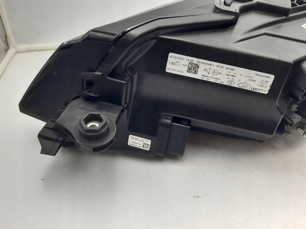 Frontscheinwerfer Skoda Superb 3V1941016D LED Rechts Scheinwerfer Headlight SCH9862398821uu