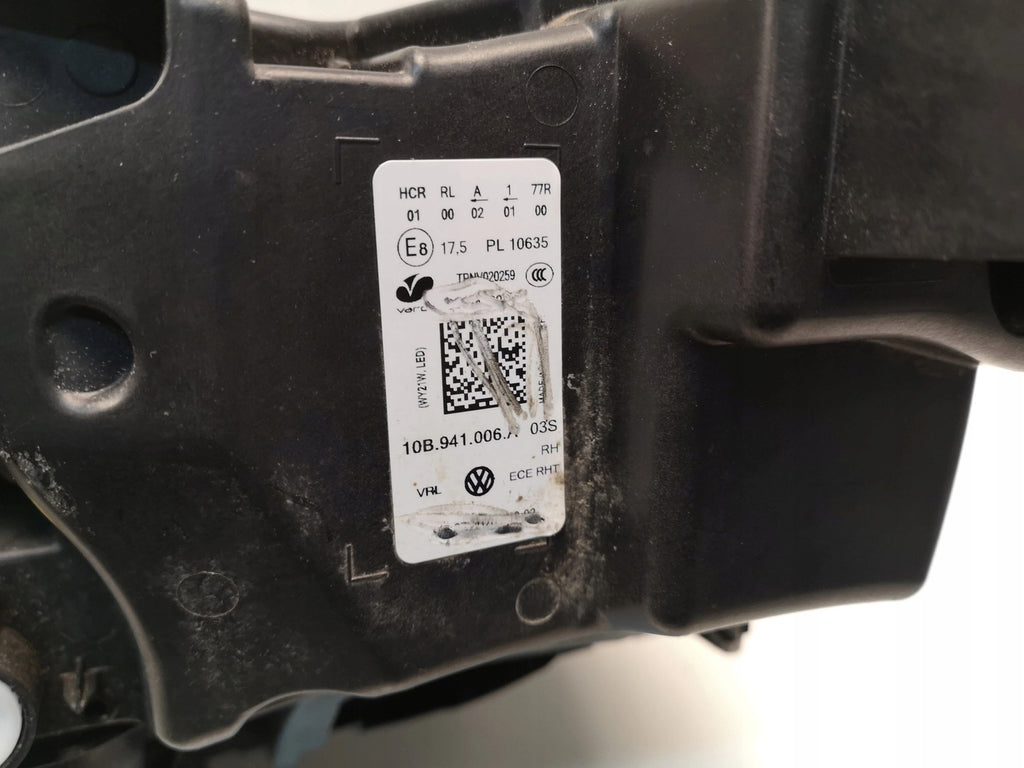 Frontscheinwerfer VW Id.3 10B941006A Rechts Scheinwerfer Headlight SCH7453462637pq