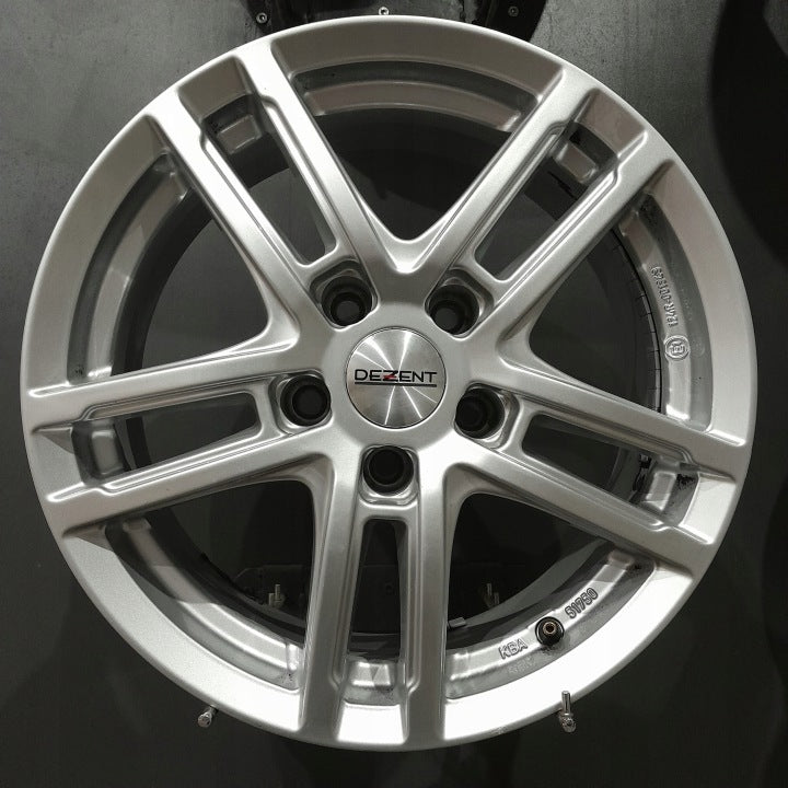 4x Alufelge 16 Zoll 6.5" 5x112 41ET Glanz KBA51750 Skoda Superb III Octavia FEL9320220472tr