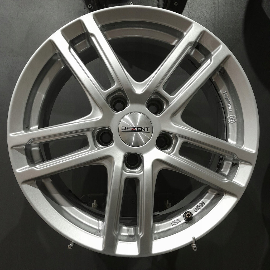4x Alufelge 16 Zoll 6.5" 5x112 41ET Glanz KBA51750 Skoda Superb III Octavia FEL9320220472tr