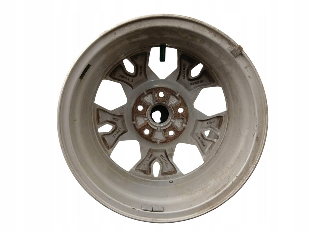 1x Alufelge 16 Zoll 6.5" 5x114.3 50ET Matt Silber 52910-J7AA0 Kia Ceed Rim Wheel FEL6771619316qf