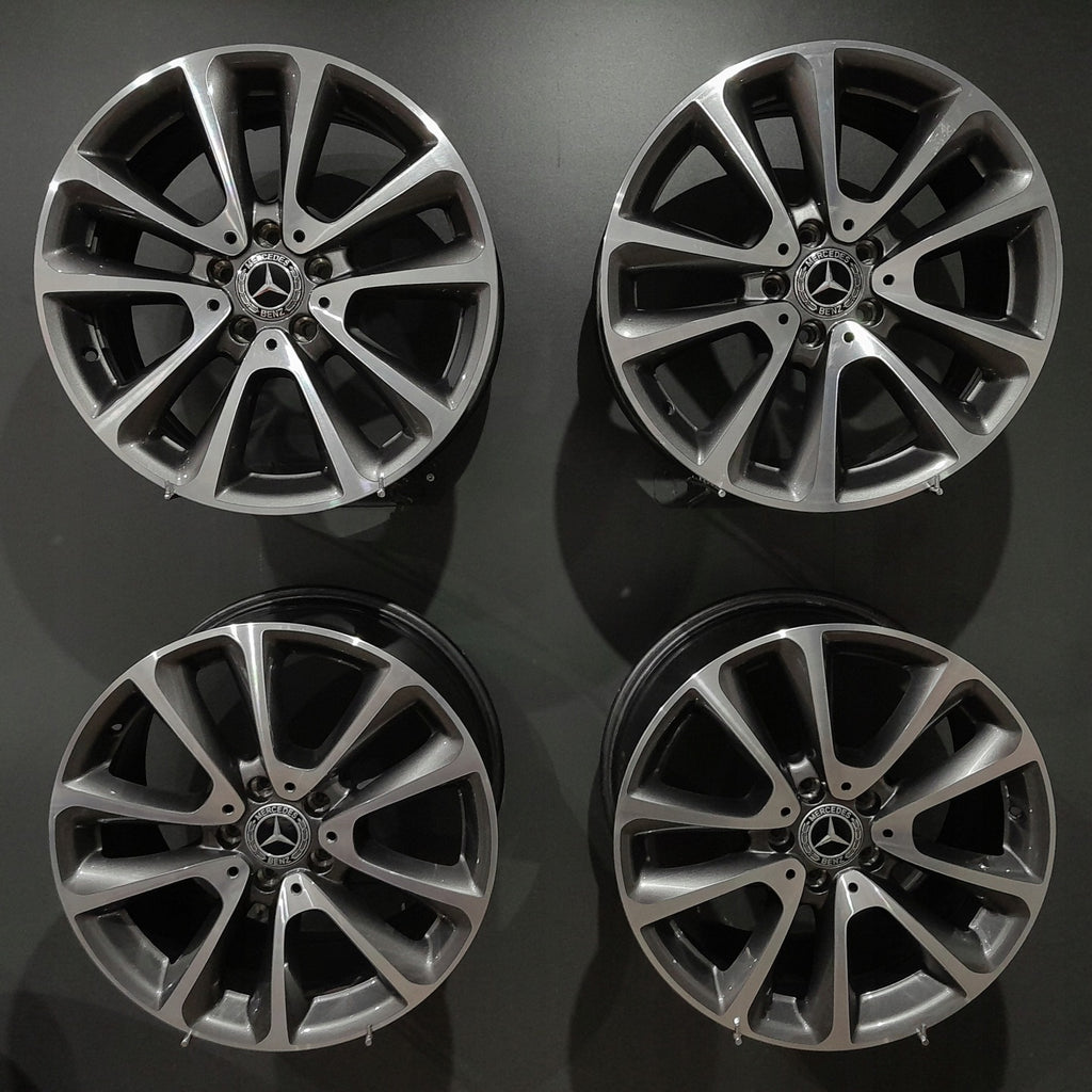 4x Alufelge 18 Zoll 8.0" 5x112 45ET A2134011600 Mercedes-Benz W213 W212 FEL3232314906xt