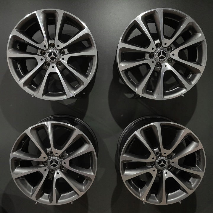4x Alufelge 18 Zoll 8.0" 5x112 45ET A2134011600 Mercedes-Benz W213 W212 FEL3232314906xt