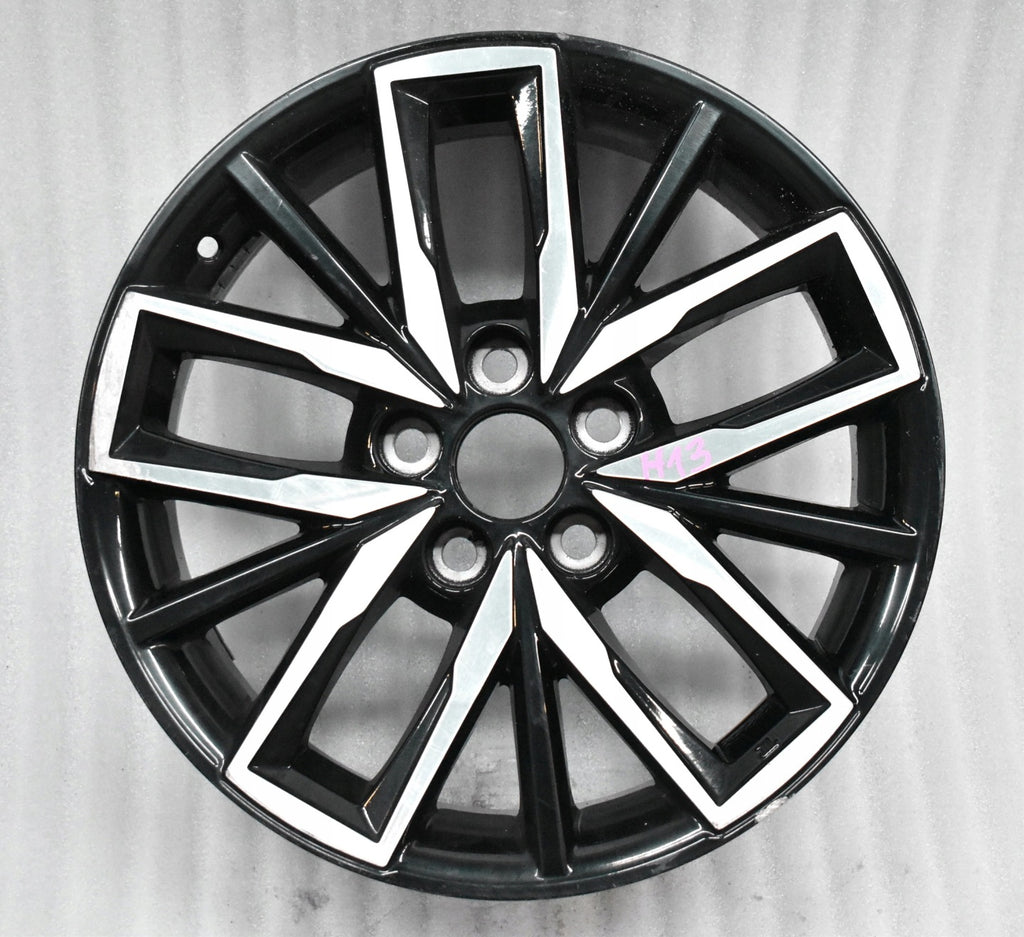 1x Alufelge 17 Zoll 7.5" 5x114.3 40ET Glanz Schwarz PW457-02008 Toyota Corolla FEL1907482916oh