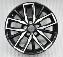 Laden Sie das Bild in den Galerie-Viewer, 1x Alufelge 17 Zoll 7.5" 5x114.3 40ET Glanz Schwarz PW457-02008 Toyota Corolla FEL1907482916oh
