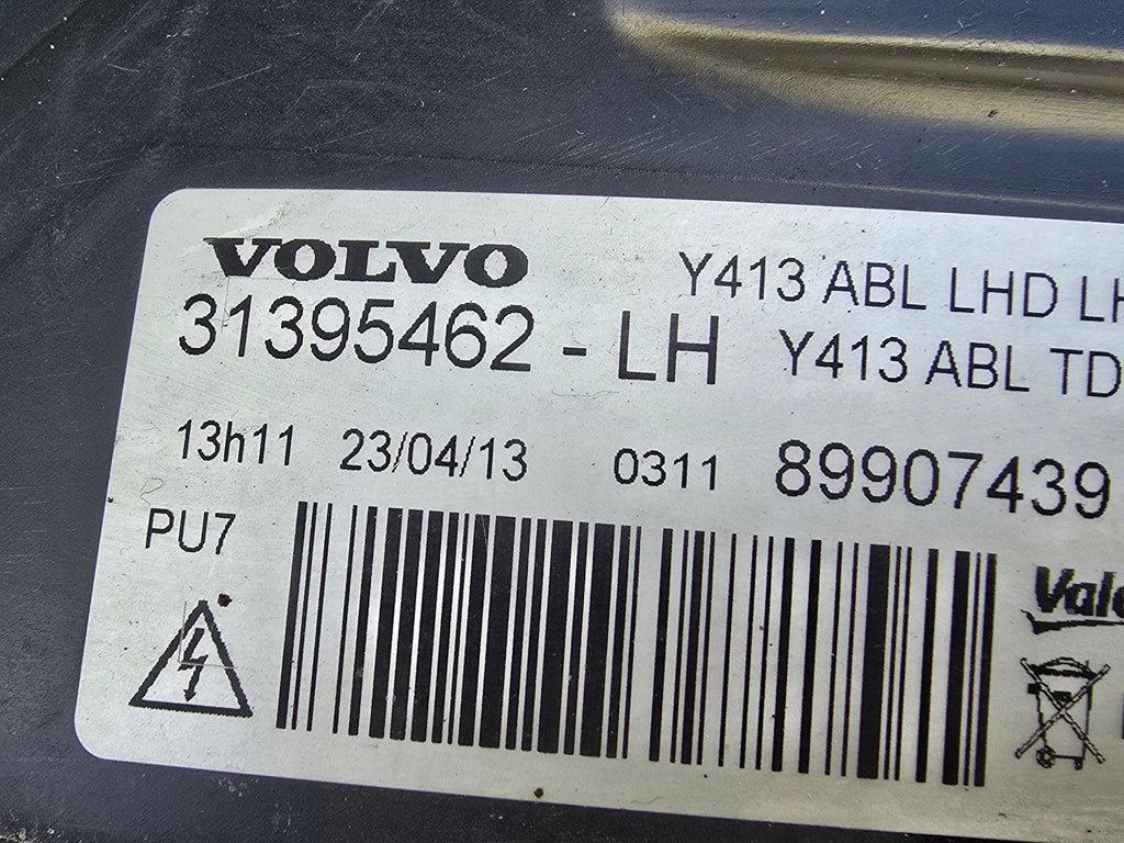 Frontscheinwerfer Volvo Xc60 31395462 Bi-Xenon Links Scheinwerfer Headlight SCH7953988788lu