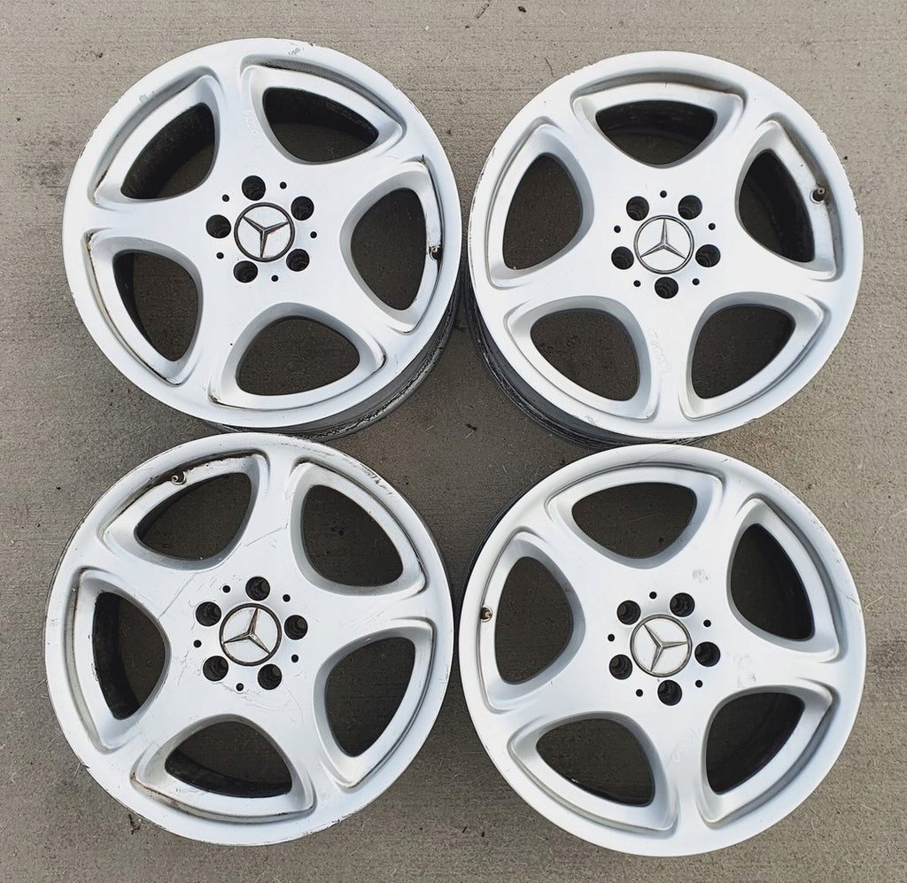 4x Alufelge 18 Zoll 8.0" 5x112 44ET 2204010302 Mercedes-Benz W220 Rim Wheel FEL7608526791tz