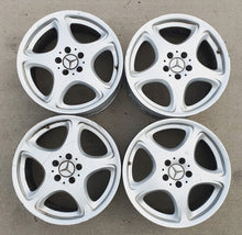 Laden Sie das Bild in den Galerie-Viewer, 4x Alufelge 18 Zoll 8.0" 5x112 44ET 2204010302 Mercedes-Benz W220 Rim Wheel FEL7608526791tz