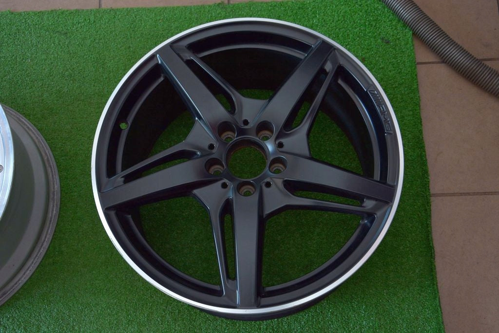 1x Alufelge 19 Zoll 9.0" 5x112 62ET Glanz A1904010100 Mercedes-Benz Rim Wheel FEL3962670832iq