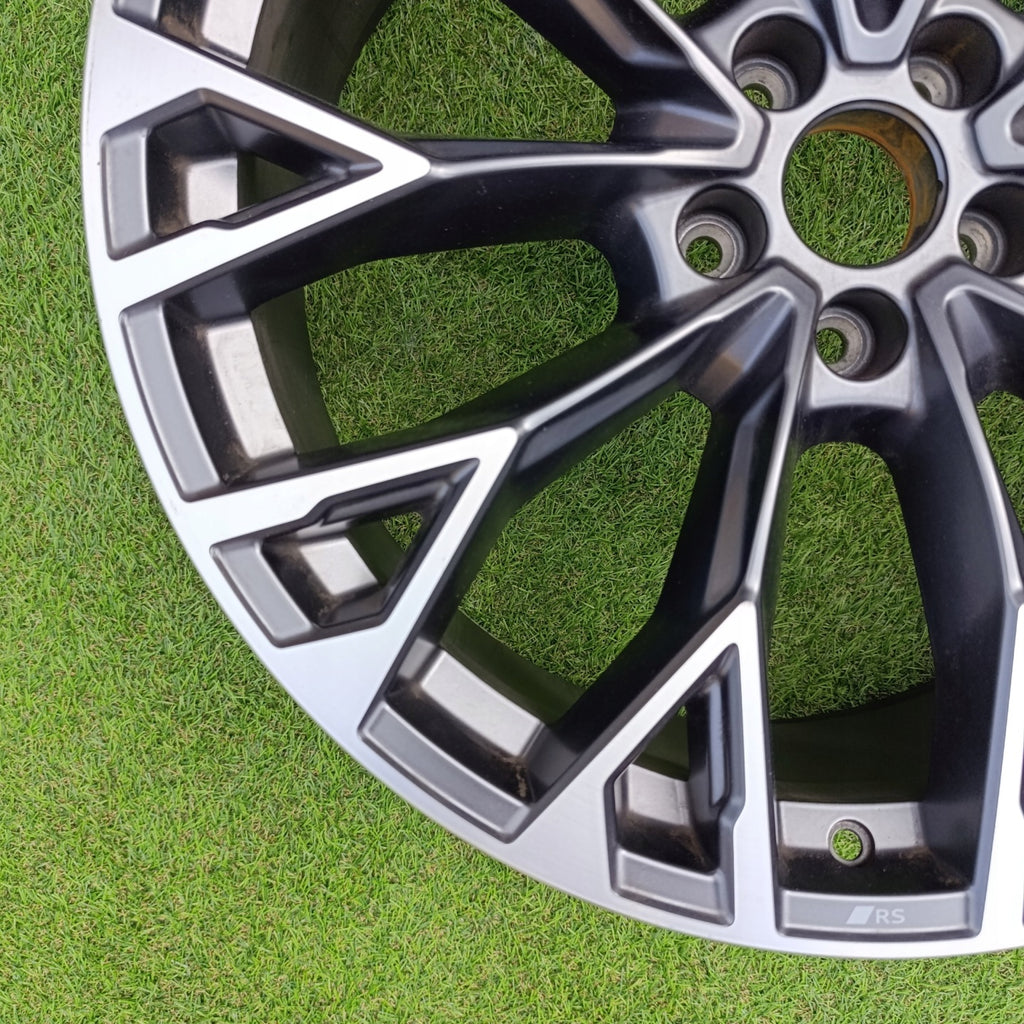 1x Alufelge 21 Zoll 8.5" 5x112 37ET Glanz 4K9601025J Audi A6 C8 Rim Wheel FEL1348056488id