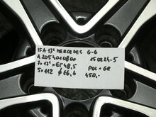 Laden Sie das Bild in den Galerie-Viewer, 1x Alufelge 17 Zoll 7.0" 5x112 48 5ET A2054010800 Mercedes-Benz A205 Rim Wheel FEL7992527752ag