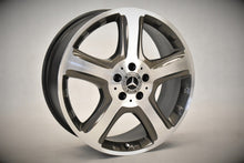 Laden Sie das Bild in den Galerie-Viewer, 4x Alufelge 19 Zoll 8.0" 5x112 60ET Glanz Grau A1644011202 Mercedes-Benz Mg FEL3866445514fv