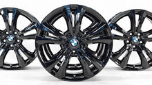Load image into Gallery viewer, 4x Alufelge 18 Zoll 7.5&quot; 5x112 51ET Glanz Schwarz 6856069 BMW X2 F39 F48
