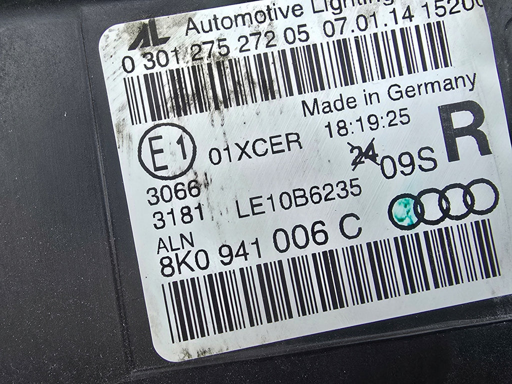 Frontscheinwerfer Audi A4 B8 8K0941006C Xenon Rechts Scheinwerfer Headlight SCH1265235589nu