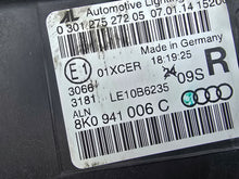 Load image into Gallery viewer, Frontscheinwerfer Audi A4 B8 8K0941006C Xenon Rechts Scheinwerfer Headlight SCH1265235589nu