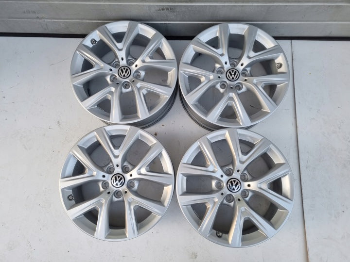 4x Alufelge 17 Zoll 6.5" 5x112 39ET 6856076 BMW 4 Passat B7 Golf VII Tiguan FEL7571005609rm