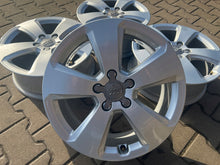 Laden Sie das Bild in den Galerie-Viewer, 4x Alufelge 17 Zoll 6.5" 5x112 Glanz Silber 8V0601025AD Audi A3 Q3 Rim Wheel FEL2659463407kp