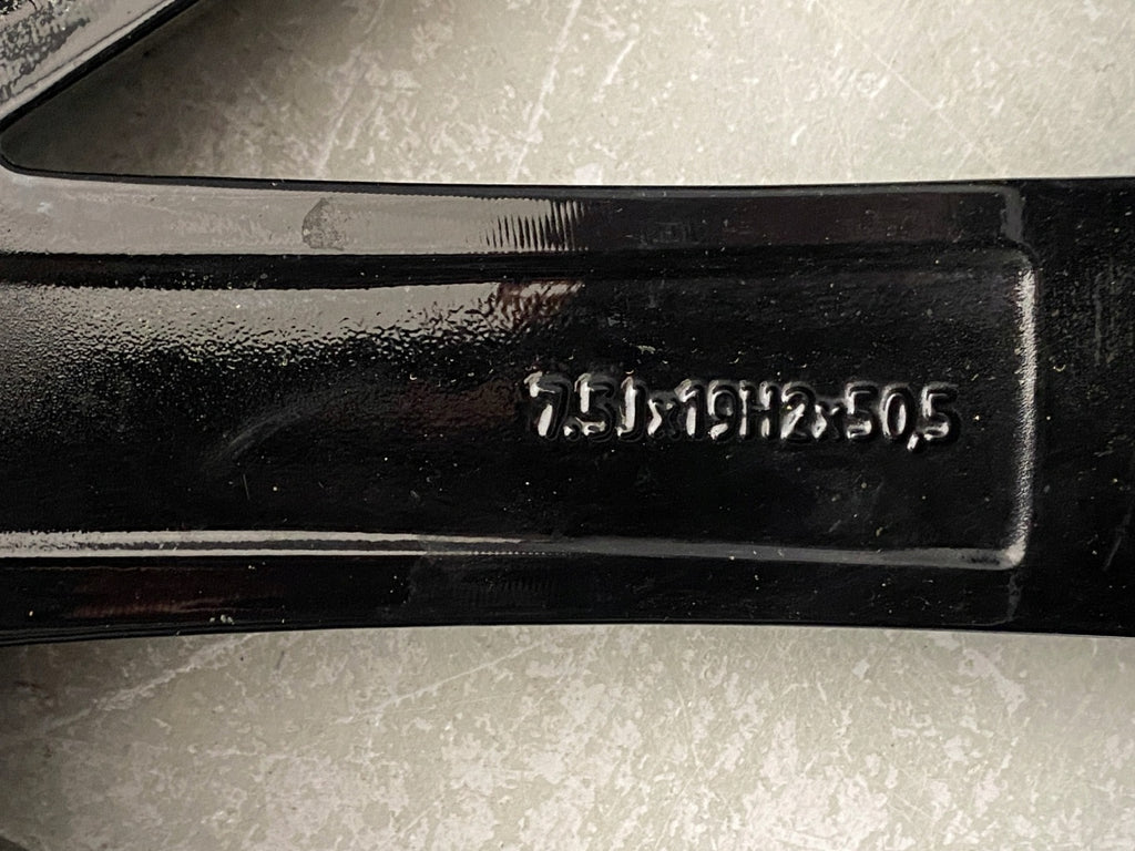 1x Alufelge 19 Zoll 7.5" 5x108 50 5ET Glanz Schwarz 31423852 Volvo Xc60 FEL3345976361ce