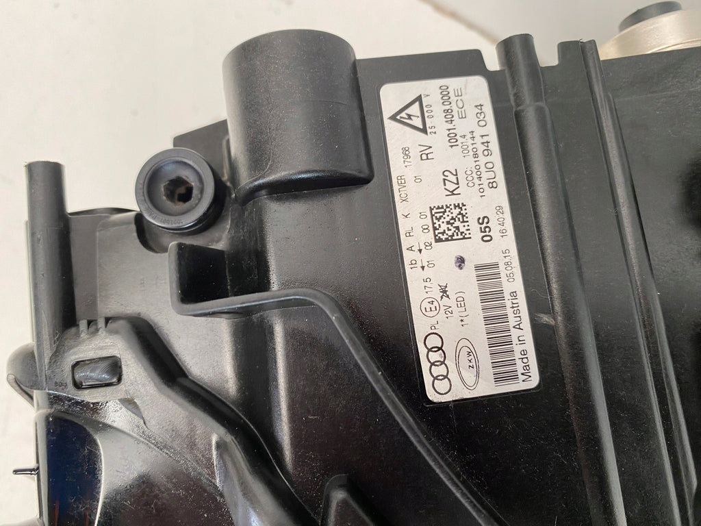 Frontscheinwerfer Audi Q3 8U0941034 Full LED Rechts Scheinwerfer Headlight SCH3752980032mo