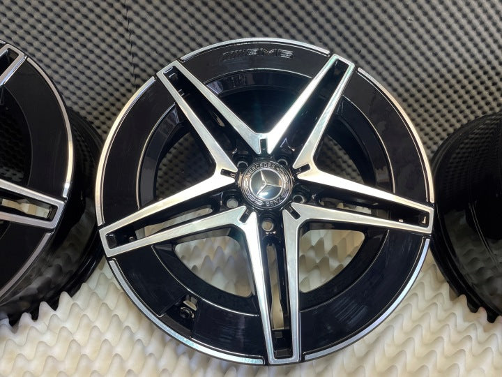 4x Alufelge 18 Zoll 7.5" 5x112 40ET A2064011700 Mercedes-Benz Amg Rim Wheel FEL7161110171te