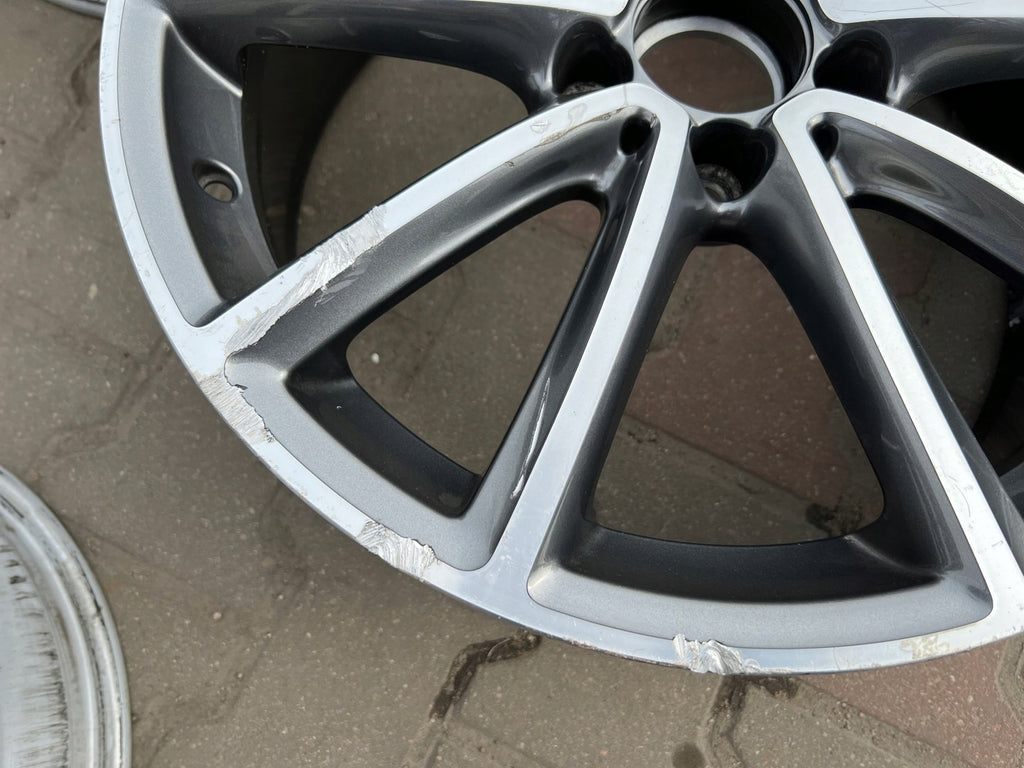 1x Alufelge 18 Zoll 7.5" 5x112 A1724012000 Mercedes-Benz Slk Rim Wheel