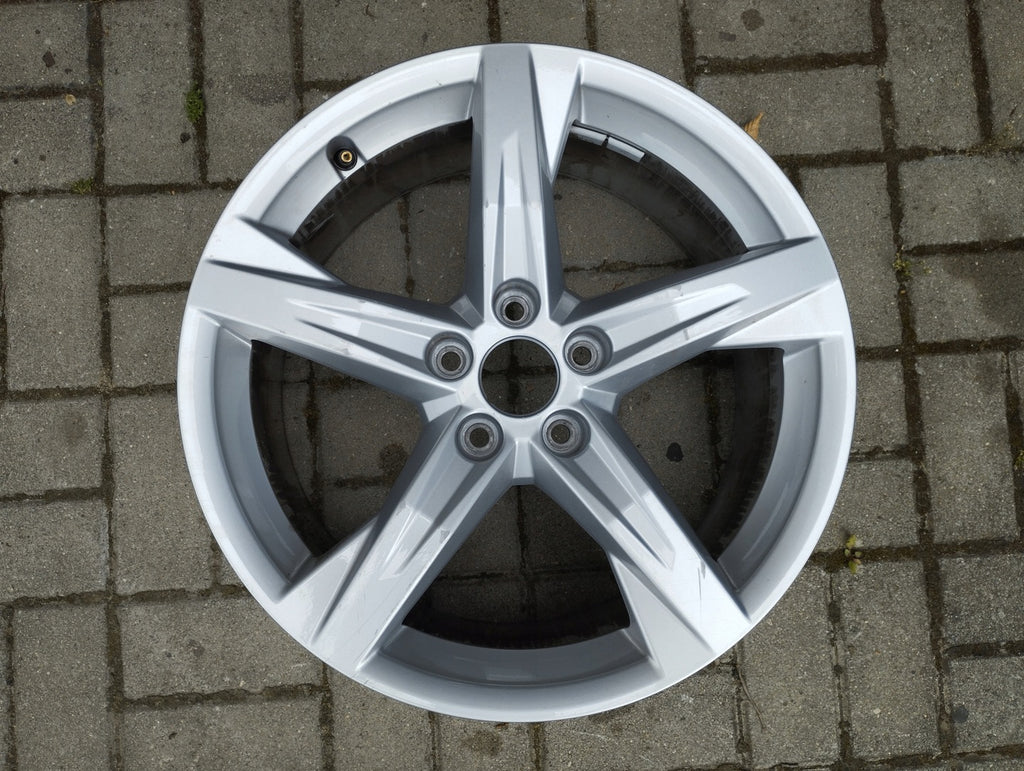 1x Alufelge 18 Zoll 8.0" 5x112 39ET Glanz Silber 80A601025BE Audi Q5 Rim Wheel