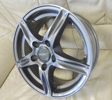 Laden Sie das Bild in den Galerie-Viewer, 4x Alufelge 15 Zoll 6.0" 5x112 48ET Glanz Graphit TLLK8AA48 Rim Wheel FEL6534482385pr