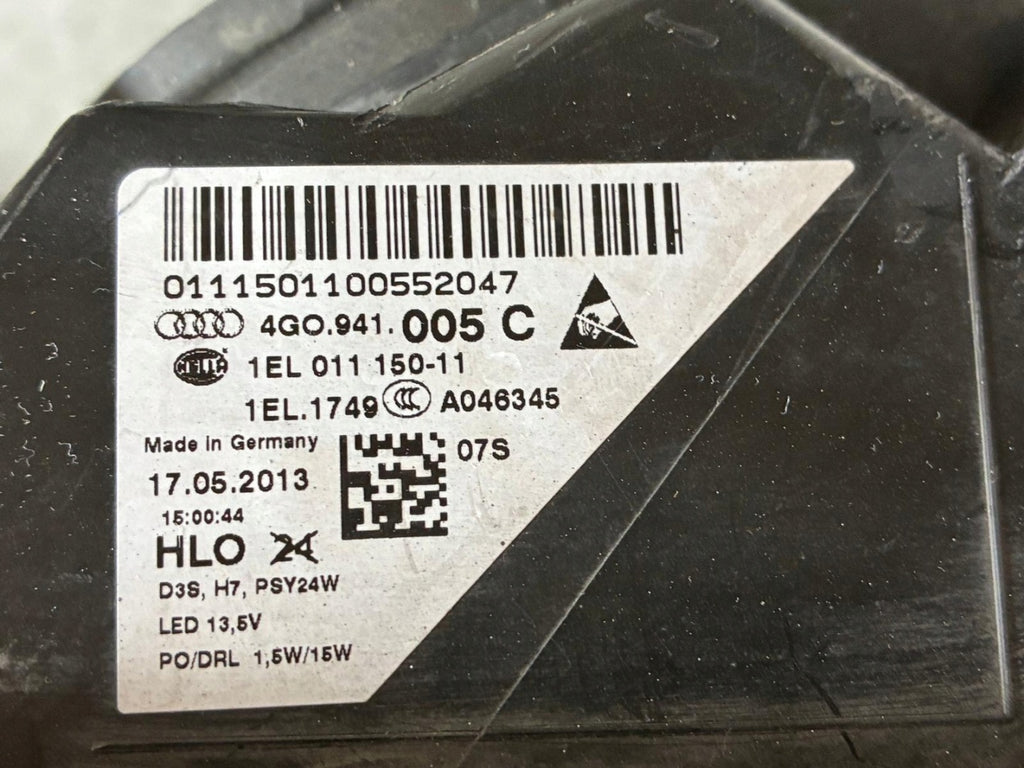 Frontscheinwerfer Audi A6 C7 4G0941005C Xenon Links Scheinwerfer Headlight SCH7228226359sw