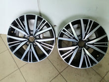 Load image into Gallery viewer, 1x Alufelge 16 Zoll 6.5&quot; 5x112 46ET Schwarz 5G0601025CD VW Golf Rim Wheel