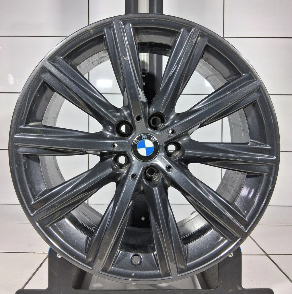 1x Alufelge 18 Zoll 8.0" 5x112 30ET Glanz Graphit 6874440 BMW G31 G30 Rim Wheel FEL1848088759eu