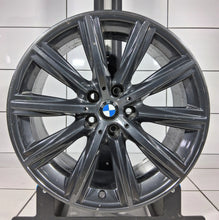 Load image into Gallery viewer, 1x Alufelge 18 Zoll 8.0" 5x112 30ET Glanz Graphit 6874440 BMW G31 G30 Rim Wheel FEL1848088759eu