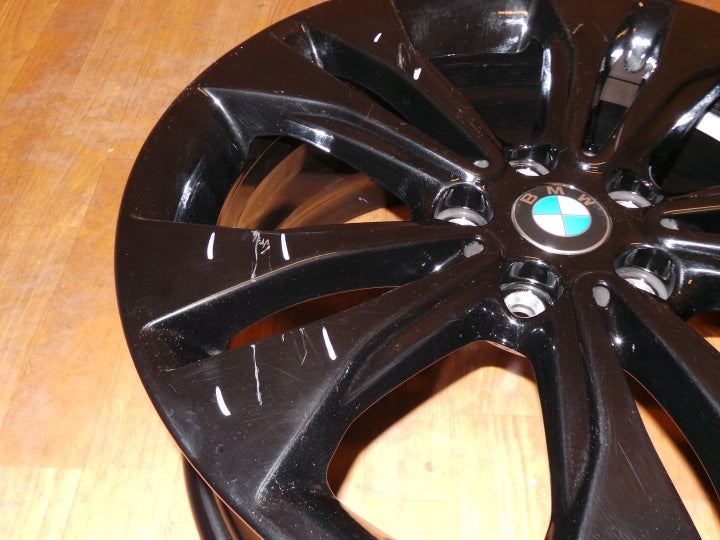 1x Alufelge 18 Zoll 7.5" 5x112 51ET Glanz Schwarz 6885381 BMW X1 F48 Rim Wheel FEL2518259739oc