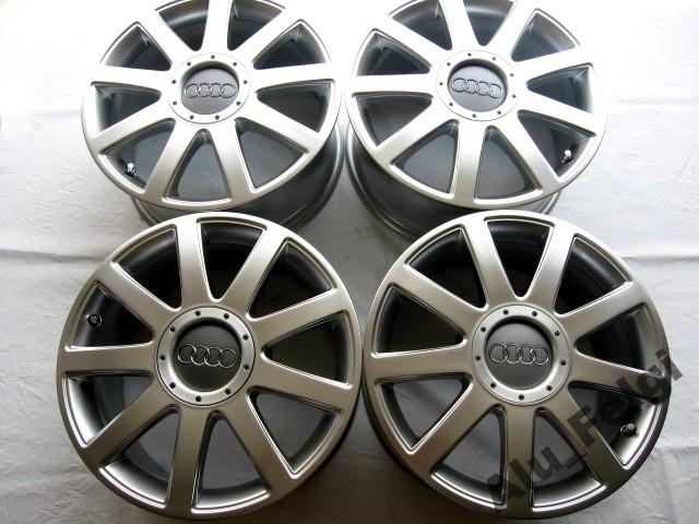 1x Alufelge 17 Zoll 7.5" 5x112 43ET Silber 8E0601025AC Audi A4 Rim Wheel