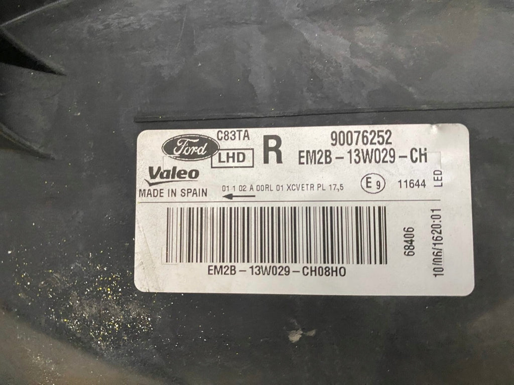 Frontscheinwerfer Ford Galaxy I EM2B-13W029-CH LED Rechts Scheinwerfer Headlight SCH3090108415on