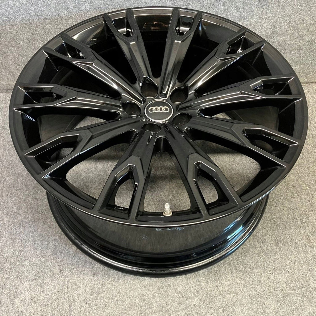 1x Alufelge 21 Zoll 9.5" 5x112 31ET Glanz Schwarz 4M0601025BS Audi Q7 Rim Wheel FEL6723471163pq
