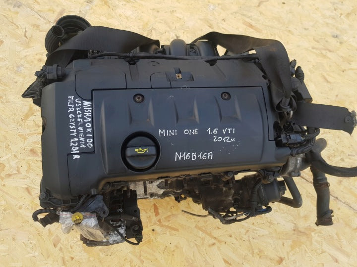 Motor BMW Mini R55 R56 R60 N16B16A 1.6 VTI 166TKm 2012 Benzin Engine Komplett MOT5594505985ww