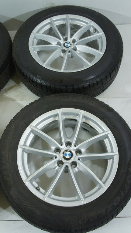 4x Alufelge 18 Zoll 7.0" 5x112 22ET Glanz Silber 6880047 BMW X3 X4 Rim Wheel FEL3230292541vk