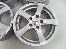 Laden Sie das Bild in den Galerie-Viewer, 4x Alufelge 16 Zoll 6.5" 5x112 50ET Glanz Silber KBA47675 Audi I Rim Wheel FEL9304021075bx