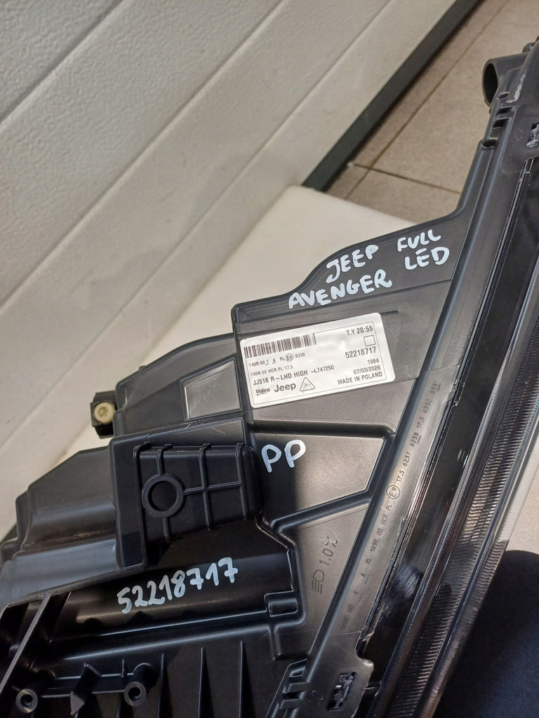Frontscheinwerfer Jeep I 52218717 Full LED Rechts Scheinwerfer Headlight SCH9778429248ku