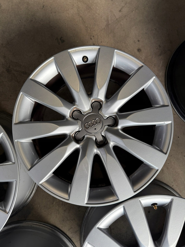 4x Alufelge 17 Zoll 8.0" 5x112 47ET Glanz Silber 8K0601025BC Audi Rim Wheel FEL8952838860vh