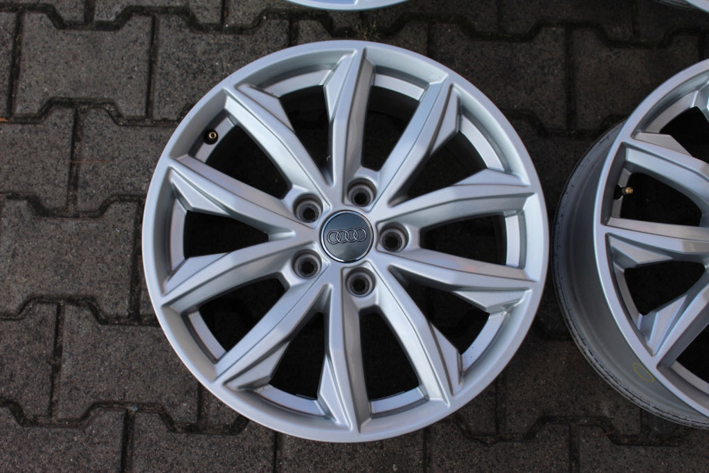 4x Alufelge 17 Zoll 7.0" 5x112 34ET Glanz Silber 80A601025J Audi Q5 Rim Wheel FEL7174182097ey