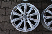 Load image into Gallery viewer, 4x Alufelge 17 Zoll 7.0" 5x112 34ET Glanz Silber 80A601025J Audi Q5 Rim Wheel FEL7174182097ey